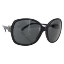 CHANEL Sunglasses plastic Black CC Auth SW2013V-1