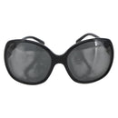 CHANEL Sunglasses plastic Black CC Auth SW2013V-2