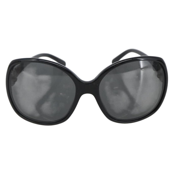 CHANEL Sunglasses plastic Black CC Auth SW2013V