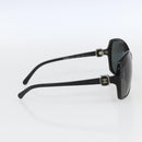 CHANEL Sunglasses plastic Black CC Auth SW2013V-4