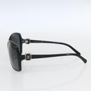 CHANEL Sunglasses plastic Black CC Auth SW2013V-5