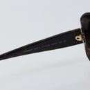 CHANEL Sunglasses plastic Brown CC Auth SW2014-10