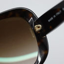 CHANEL Sunglasses plastic Brown CC Auth SW2014-11