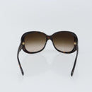 CHANEL Sunglasses plastic Brown CC Auth SW2014-3