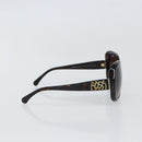 CHANEL Sunglasses plastic Brown CC Auth SW2014-5