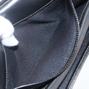 FENDI Pecan Canvas Long Wallet PVC Black Brown Auth SW2016-18