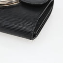 LOUIS VUITTON Epi Portefeuille Joy Wallet Black M66582 LV Auth SW2020-14