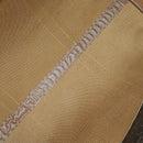 Christian Dior Honeycomb Canvas Boston Bag PVC Black Gold Auth SW2024-10