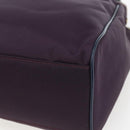 BURBERRY Nova Check Tote Bag Nylon Purple Gold Auth SW2029-12