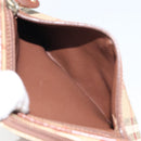 Burberrys Nova Check Clutch Bag PVC Beige Auth SW2033-22