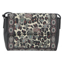 ETRO Paisley Shoulder Bag PVC Black Gold Auth SW2041-13