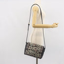 ETRO Paisley Shoulder Bag PVC Black Gold Auth SW2041-22