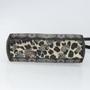 ETRO Paisley Shoulder Bag PVC Black Gold Auth SW2041-5