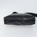 Salvatore Ferragamo Shoulder Bag Patent leather Black Silver Auth SW2048-9