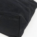 Salvatore Ferragamo Tote Bag Nylon Black Silver Auth SW2049-15