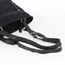 Salvatore Ferragamo Tote Bag Nylon Black Silver Auth SW2049-7