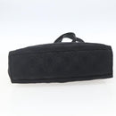 Salvatore Ferragamo Tote Bag Nylon Black Silver Auth SW2049-5