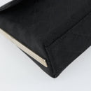 Salvatore Ferragamo Shoulder Bag Nylon Black Silver Auth SW2057-11