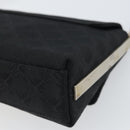 Salvatore Ferragamo Shoulder Bag Nylon Black Silver Auth SW2057-12