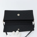 Salvatore Ferragamo Shoulder Bag Nylon Black Silver Auth SW2057-15