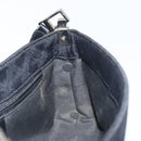 Salvatore Ferragamo Shoulder Bag Nylon Black Silver Auth SW2057-18