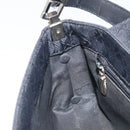 Salvatore Ferragamo Shoulder Bag Nylon Black Silver Auth SW2057-19