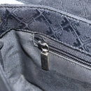 Salvatore Ferragamo Shoulder Bag Nylon Black Silver Auth SW2057-20