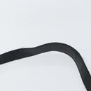 Salvatore Ferragamo Shoulder Bag Nylon Black Silver Auth SW2057-8