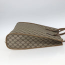 GUCCI GG Supreme Tote Bag PVC Beige Gold 40 02 998 Auth SW2059-5