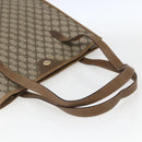 GUCCI GG Supreme Tote Bag PVC Beige Gold 40 02 998 Auth SW2059-7