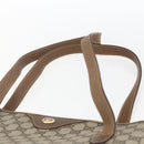 GUCCI GG Supreme Tote Bag PVC Beige Gold 40 02 998 Auth SW2059-8