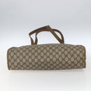 GUCCI GG Supreme Tote Bag PVC Beige Gold 40 02 998 Auth SW2059-9