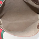 GUCCI GG Supreme Web Sherry Line Tote Bag PVC Beige 39 02 003 Auth SW2061-16