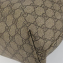 GUCCI GG Supreme Tote Bag PVC Beige 211137 Auth SW2062-8