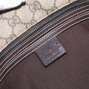 GUCCI GG Supreme Tote Bag PVC Beige 211137 Auth SW2062-20