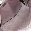 GUCCI GG Supreme Tote Bag PVC Beige 211137 Auth SW2062-10