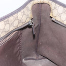 GUCCI GG Supreme Tote Bag PVC Beige 211137 Auth SW2062-21