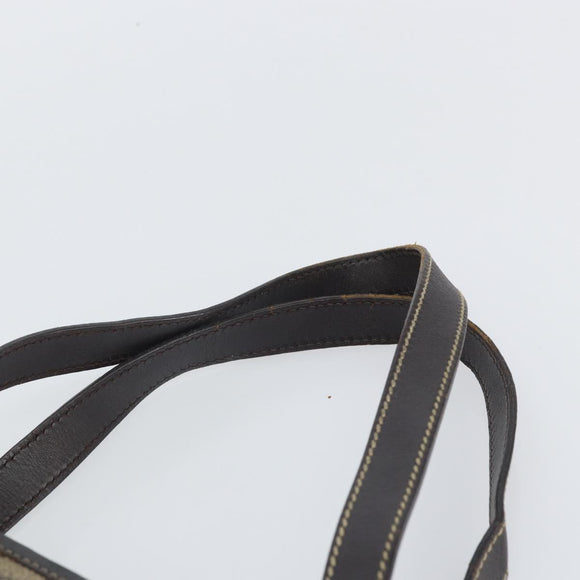 GUCCI GG Supreme Tote Bag PVC Beige 211137 Auth SW2062