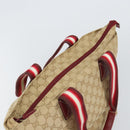 GUCCI GG Canvas Tote Bag Beige 131230 Auth SW2064-6