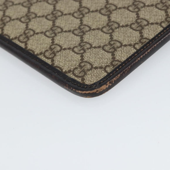 GUCCI GG Canvas Shoulder Bag Beige 27639 Auth SW2066A