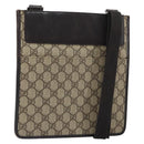 GUCCI GG Canvas Shoulder Bag Beige 27639 Auth SW2066A-1