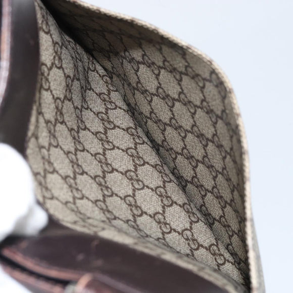 GUCCI GG Canvas Shoulder Bag Beige 27639 Auth SW2066A