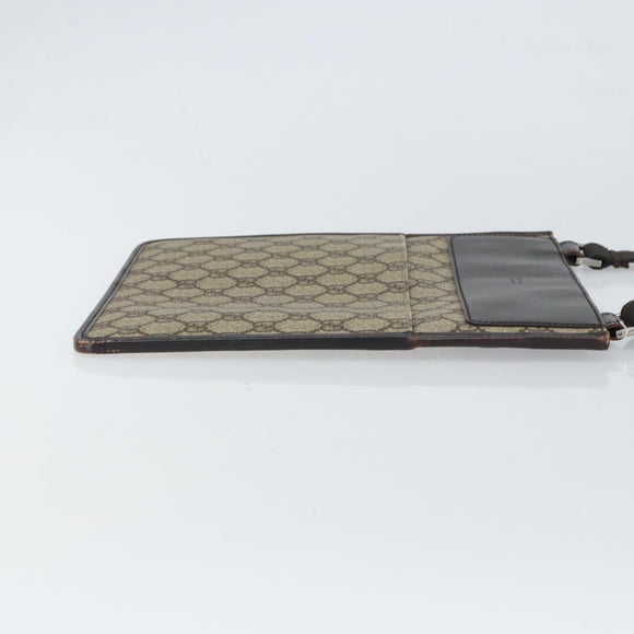 GUCCI GG Canvas Shoulder Bag Beige 27639 Auth SW2066A