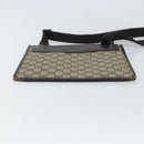 GUCCI GG Canvas Shoulder Bag Beige 27639 Auth SW2066A-5