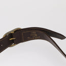 GUCCI GG Supreme Shoulder Bag PVC Beige Gold Auth SW2068-9