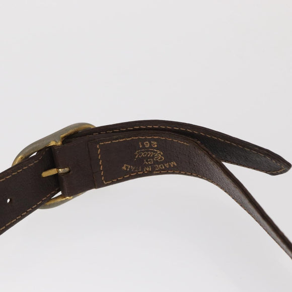 GUCCI GG Supreme Shoulder Bag PVC Beige Gold Auth SW2068