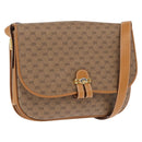 GUCCI Micro GG Supreme Shoulder Bag PVC Beige Gold 001 406 1780 Auth SW2069-1