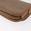 GUCCI Micro GG Supreme Shoulder Bag PVC Beige Gold 001 406 1780 Auth SW2069-13