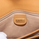 GUCCI Micro GG Supreme Shoulder Bag PVC Beige Gold 001 406 1780 Auth SW2069-16