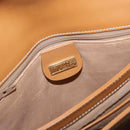 GUCCI Micro GG Supreme Shoulder Bag PVC Beige Gold 001 406 1780 Auth SW2069-17